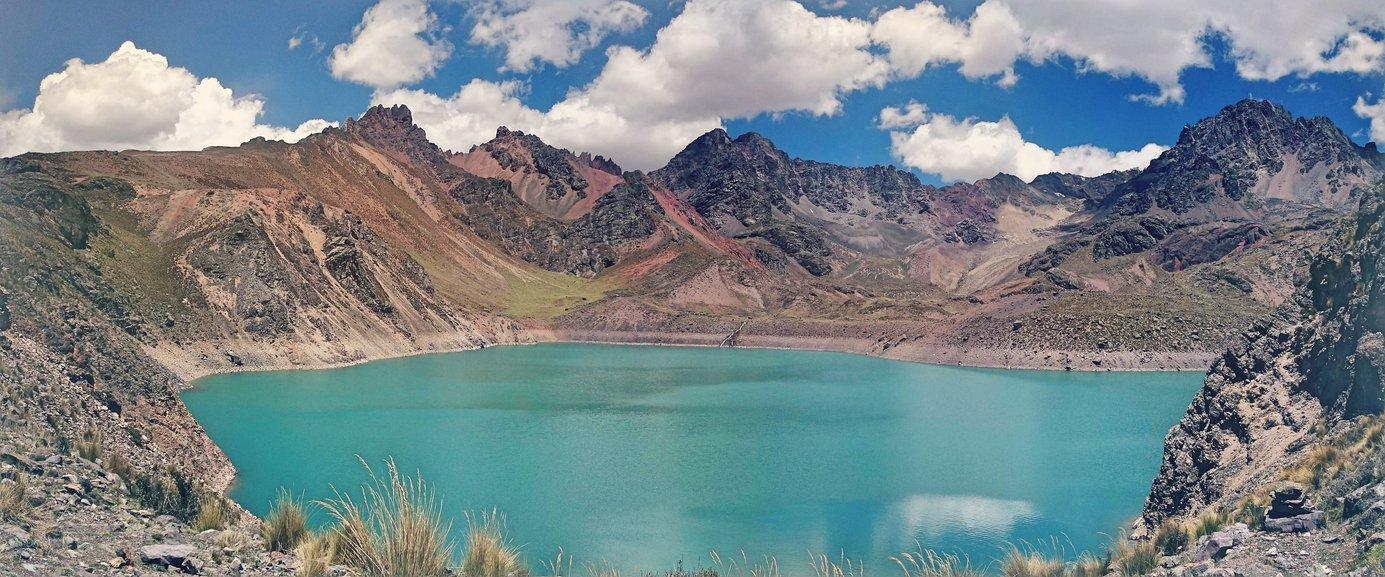 Laguna Rapagna: camino de apus