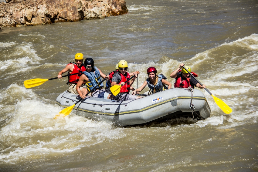 Canotaje en el Rio Santa