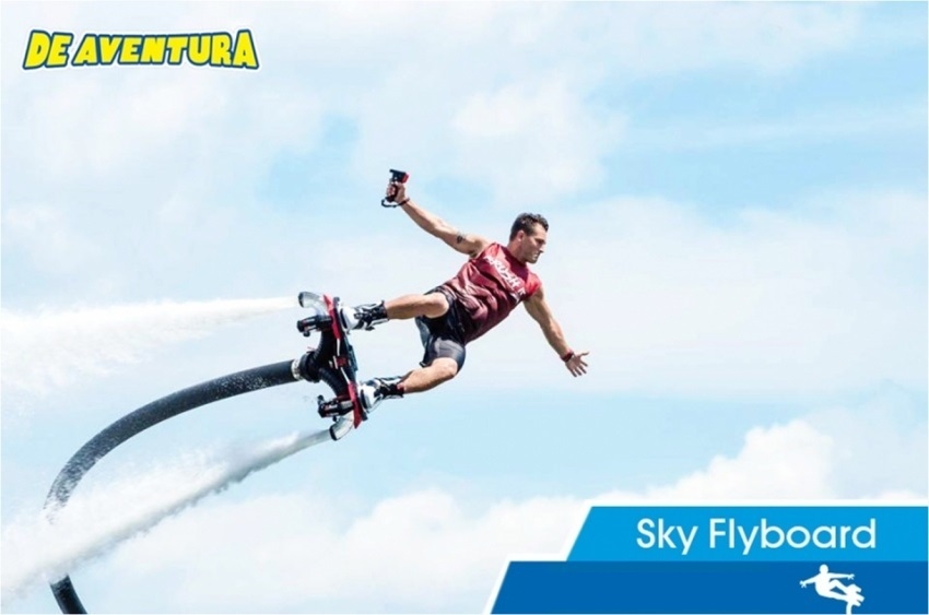 Flyboard en La Playa Naplo