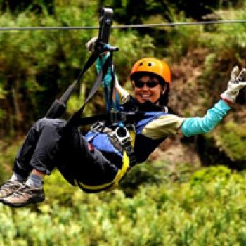 Canopy mas Largo del Peru en Tingo Maria