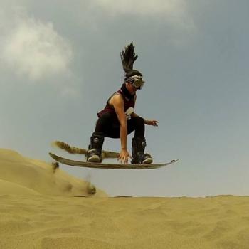 Sandboard en Aucallama