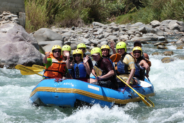 Com Victor em Lunahuaná