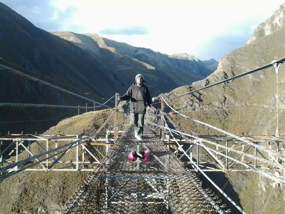 Ponte suspensa a 1 quilômetro de altura - Imagen 3