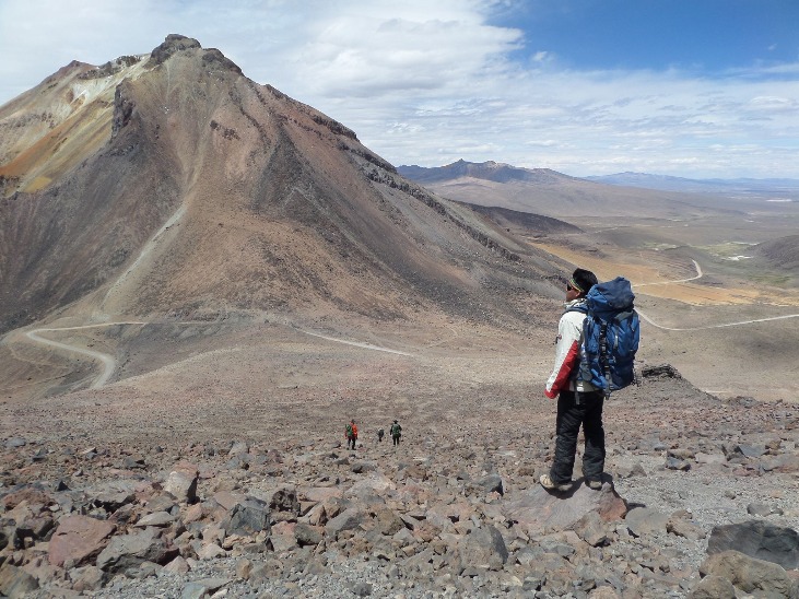 Ascensão ao Nevado la Monja