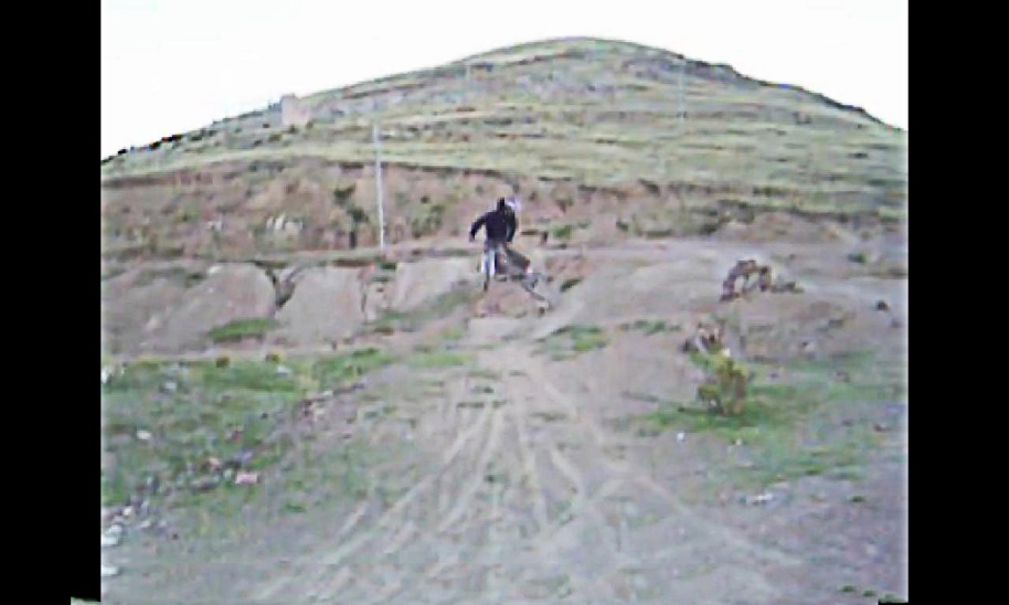 Uma amostra em câmera lenta