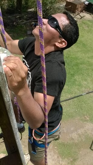 ESCALANDO NA LAGUNA CONACHE