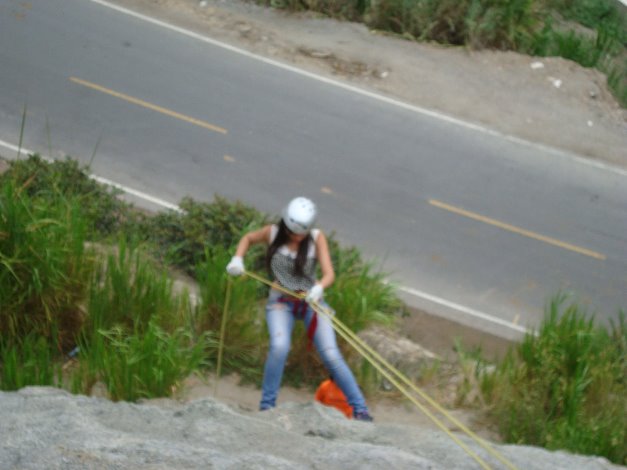 Rapel em Rochas Naturais
