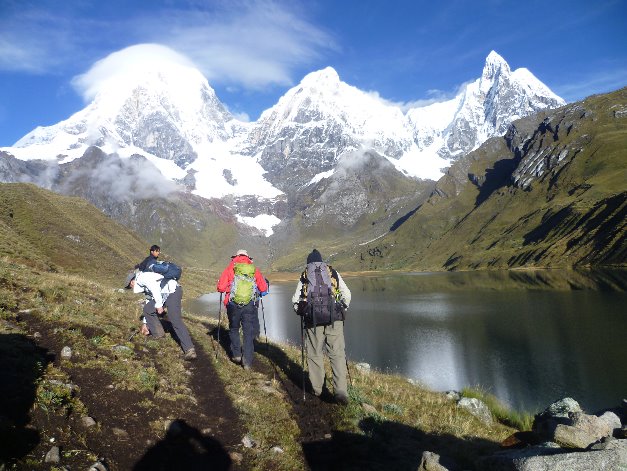 Trekking na Cordilheira Huayhuash no Peru