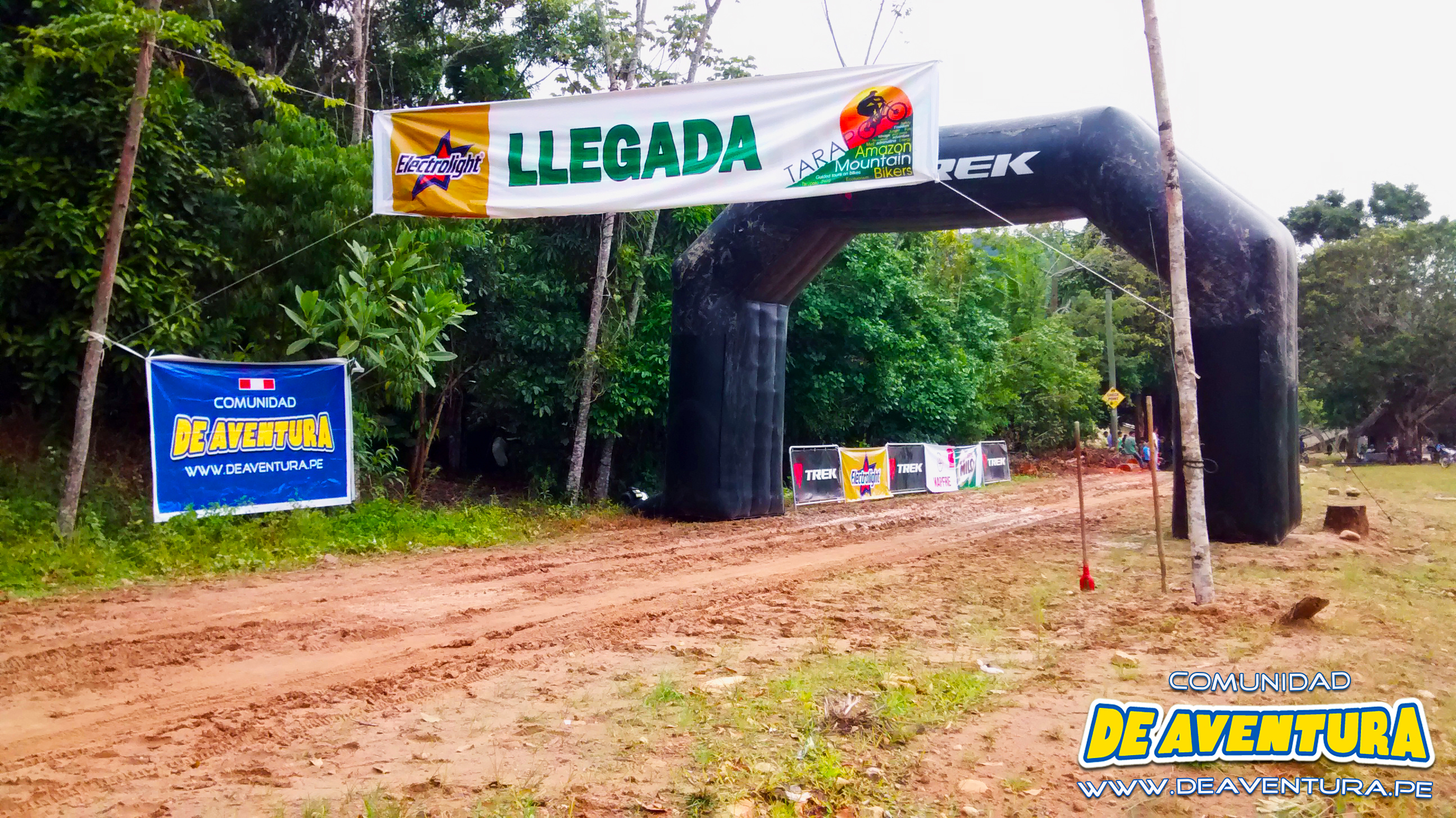 "Primeiro rally de ciclismo: Desafio Amazon Mountain Bikers"