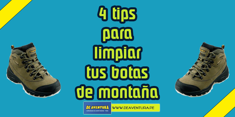 4 dicas para limpar suas botas de montanha