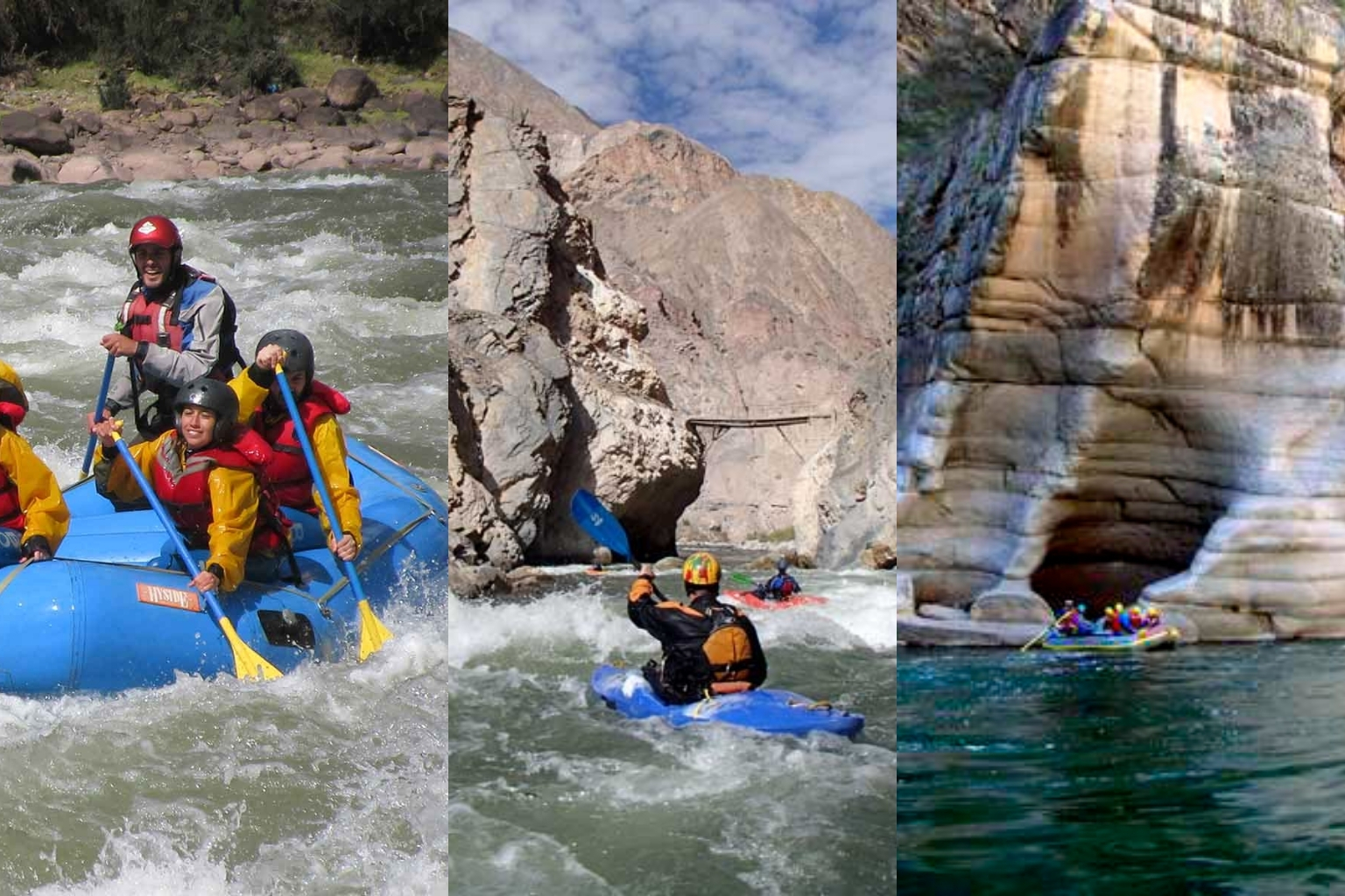 Ríos de los Andes peruanos para canotaje