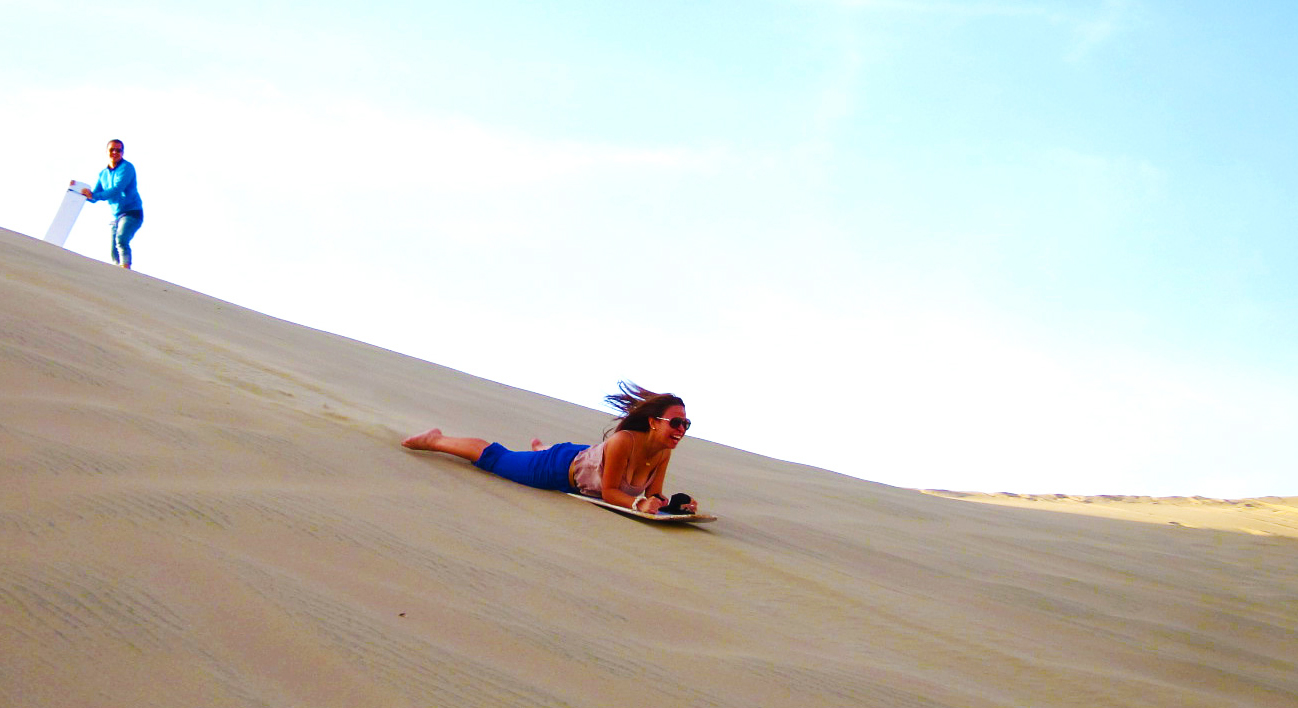 Lugares para hacer sandboard en Perú