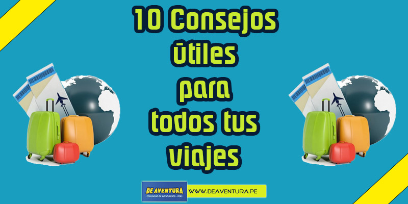 10 dicas úteis para todas as suas viagens