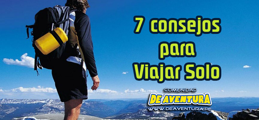 Dicas para viajar sozinho
