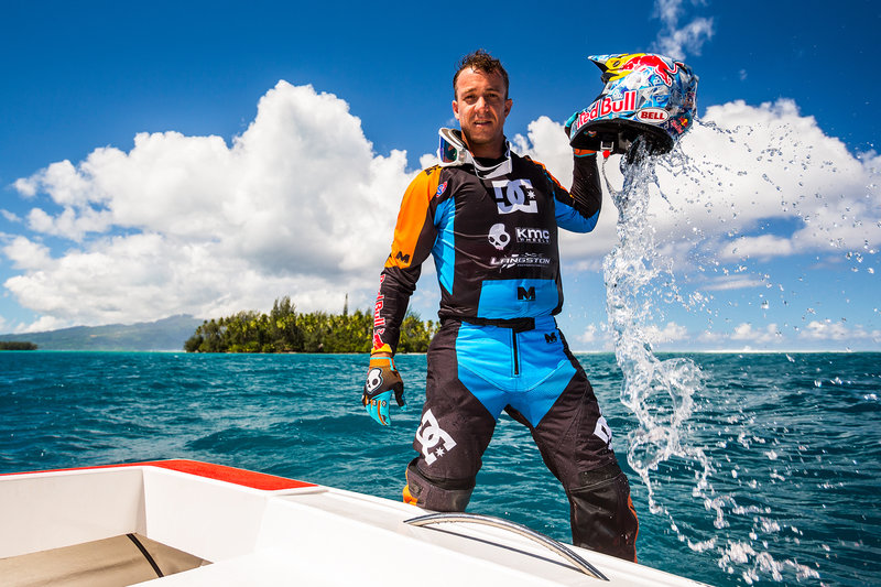 O Motociclista Robbie Maddison: Surfeando no motocross