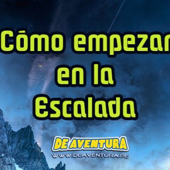 Como começar na escalada.