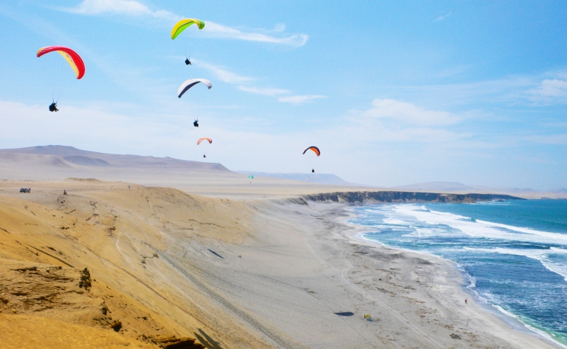 Vista principal de Paracas en Pisco, Ica - De Aventura