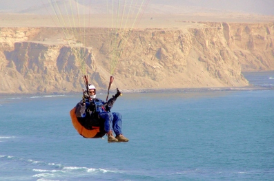Parapente em Paracas