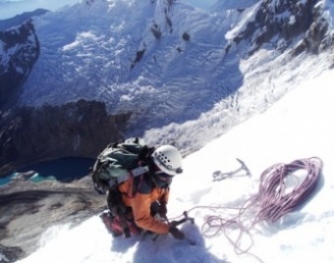 Escalada no Nevado Copa