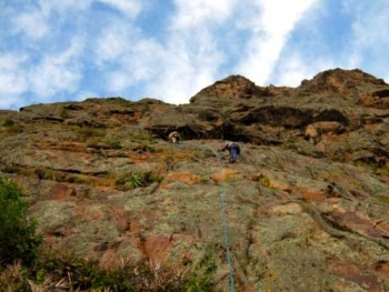 Escalada em Pachar Ollantaytambo