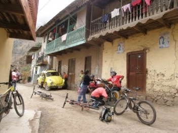 Ciclismo em Canchacalla