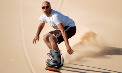 Sandboard em Villa Sand