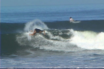 Surf na Praia de Pico Alto