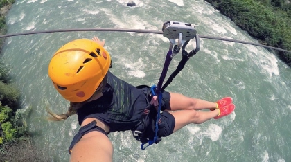 Canopy em Lunahuaná