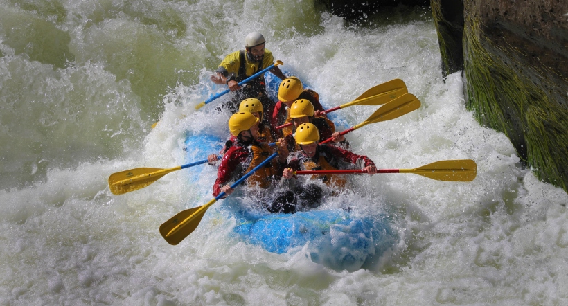 Rafting no Vale de Chilina
