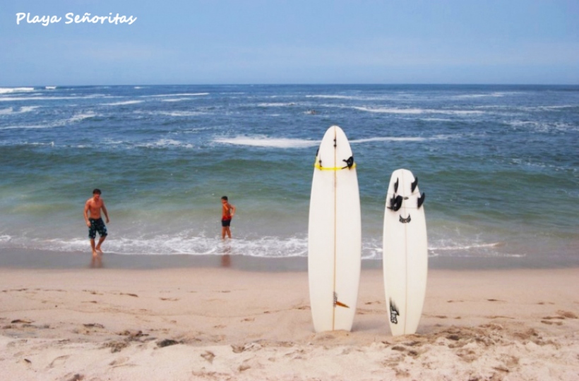Surf na Praia Señoritas