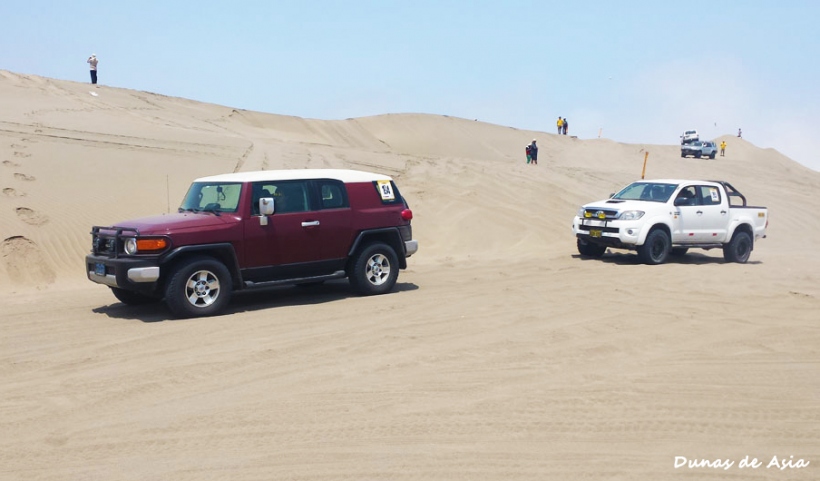 Off Road 4x4 nas Dunas de Asia