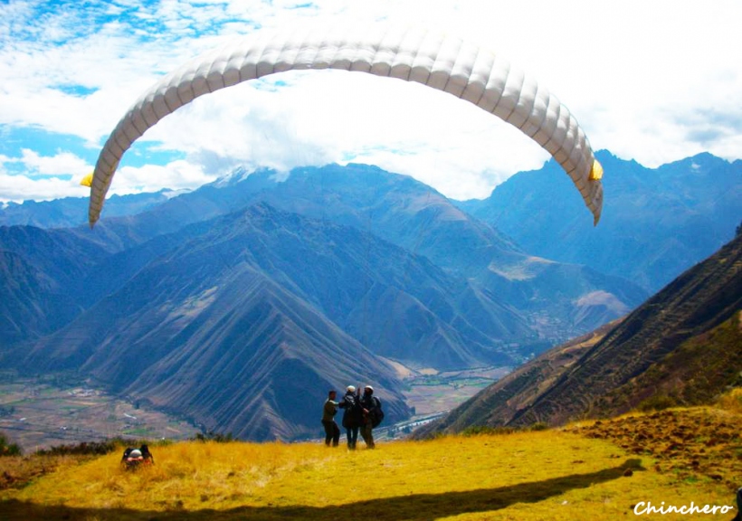 Parapente em Chinchero