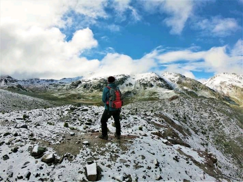 Trekking no Nevado Rajuntay