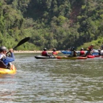 Rafting no Rio Madre de Dios