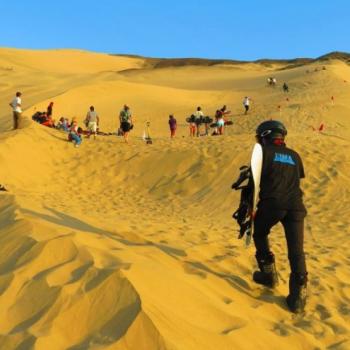 Sandboard nas Dunas de Chilca