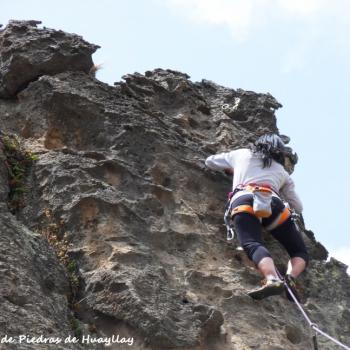 Escalada na Floresta de Pedras de Huayllay